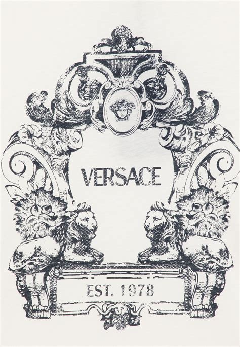 i versace stemma|Versace Baby Stemma Logo T.